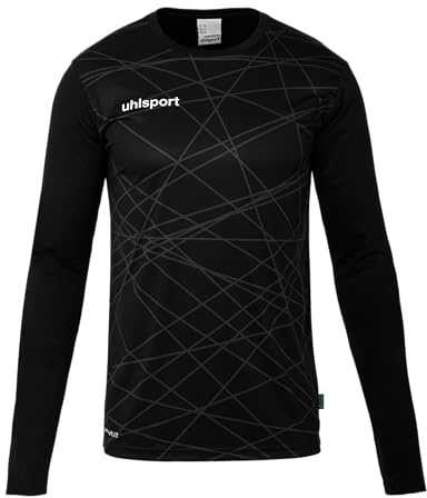 Uhlsport Homme Prediction Maillot De Gardien But Shirt, Noir, L EU