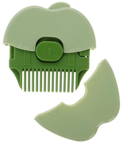 TOVINANNA Mini Haarkamm Und Babyhaarbürste Set Doppelseitige Babyhaarbürste Für Neugeborene Für Pflege Frisieren Von Kleinkindern Mit Präzisen Für Tragbares Design