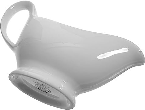 KICHOUSE Contenitore Per Salsa in Ceramica Salsiera Beccuccio Versatore Gocciolamento Tazza Per Salsa Adatta Per Salse Calde e Fredde Condimenti Per Insalata e