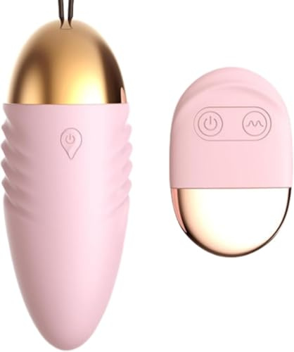 Remote Control Egg Vibrator Bullet Vibrator G-spot Clitoris Stimulation | Soft Silicone Wearable Rechargeable Waterproof 10 Vibration Modes Adult Sex Toy for Women and Couples Sex Toys