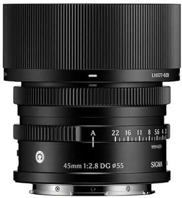 SIGMA Objectif 45mm f/2.8 DG Noir Contemporary kompatibel mit Monture L