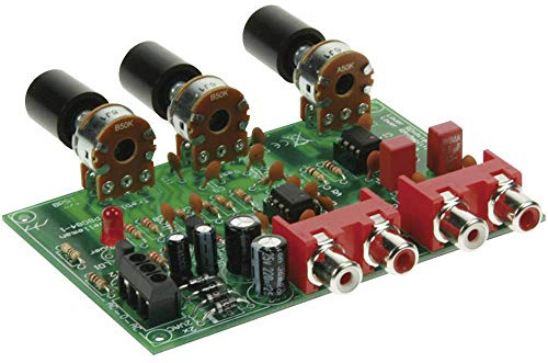 Velleman K8084-Vorverstärker, Lautstärke- und Tonregler