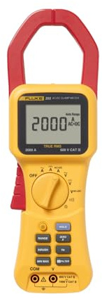 Pinza Amperimétrica TRMS 2000 A, CA/CC 1000V, frecuencia e impedancia