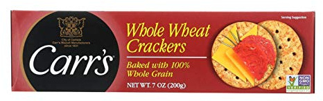 Carr's Whole Wheat Crackers, 7 Ounce