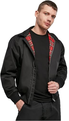 Brandit jacka LORD CANTERBURY HARRINGTON ARMY FANGERJACKA ÖVERGÅNGsjacka, svart, 4XL