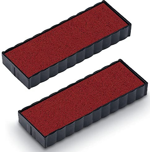 Trodat Ersatzkissen 6/4817 für Printy 4917, 4813, 4817, 4812 und 48313 – Stempelfarbe Rot, 2er-Pack