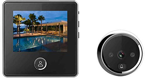 digitsea digital doorbell peephole door camera 3.5 inches TFT LCD screen Night vision wide angle / Video Record / Photo shooting by digitsea