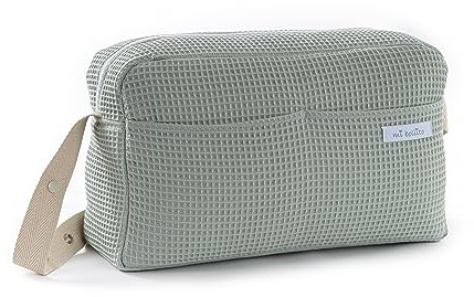 Mi Bollito Sac de rangement pratique, élégant et multifonctionnel de grande capacité. Produit fabriqué en Espagne (Verde Mint)