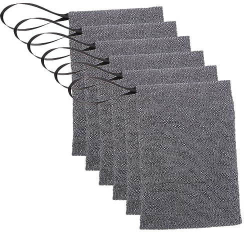 6 Pezzi Sacchetto Di Sapone Saponetta Sapone Al Latte Di Capra Borsa Per La Pulizia Del Corpo Sacchetto Di Bolle Di Sapone Forniture Per Il Bagno Luffa Scrubber Nylon Viaggiare