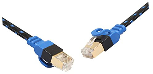 Gatuida Cable Ethernet Cat7 10g 10 Metros Para Pc Servidores Impresoras Routers