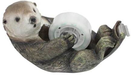 Klebebandabroller Schreibtisch, Otter Kleberollenhalter Tischbandabroller für Büro Restaurant Blumenladen Konditore