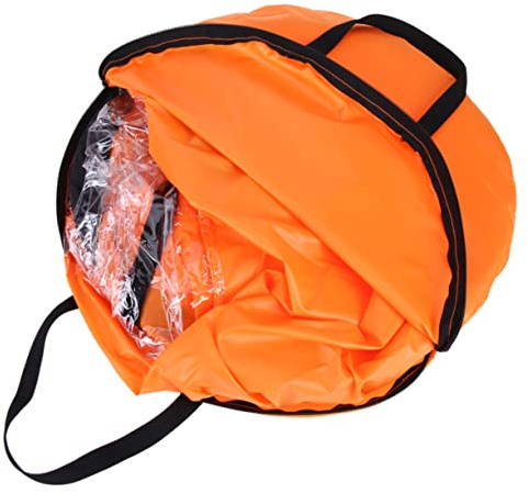 Supvox Kajak Windsegel 108cm Faltbar aus Polyester Taffeta mit Klarsichtfenster und UV Schutz für Angeln und Ruderboot Aufblasbare Boote