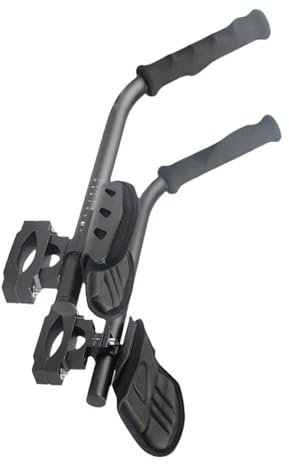 YHAILI Triathlon-Lenkerauflage aus Aluminiumlegierung, Rennrad, Mountainbike-Armlehne, Lenker-Armlehne, Fahrradzubehör
