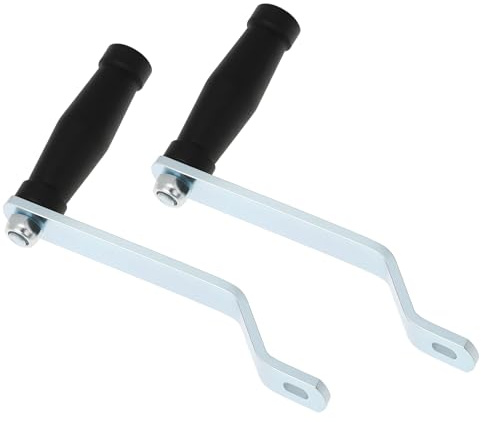 YINETTECH 2 pièces de 19 cm Poignée de manivelle à prise confortable pour treuil manuel de remorque de bateau 350 kg