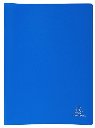 Exacompta Opak - Portalistini, 24x32 cm 40 buste, Blu (Azzuro)