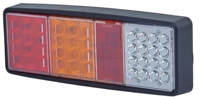 HELLA VALUEFIT Baklykta - LED - 12V / 24V - påbyggd/skruvad - ECE - Lyktglasfärg: Flerfärgad - Kontaktutförande: Flatstift - Vänster/Höger - Antal: 1 - 2VP 357 019-011, med dimbakljus