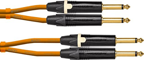 Cordial Klinke 6,3mm mono/Klinke 6,3mm mono 0,6 m CEON DJ PLUG 0,6 O