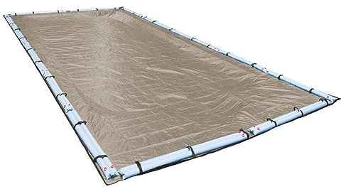 Pool Mate 602040R-PM 20 Jahre Premium Winter-Bodenabdeckung, 6,1 x 12,2 m, Pool, Sand