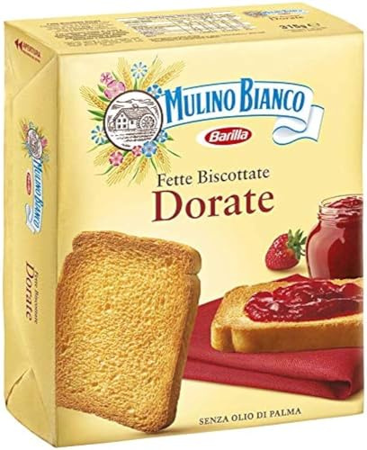 Fette Biscottate Dorate - MULINO Bianco - 315gr Pack (2)