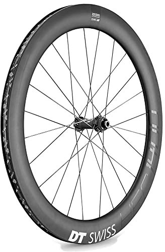 DT Swiss Unisex – Erwachsene VR HEC 1400 Laufradsatz, Carbon, 110/12mm