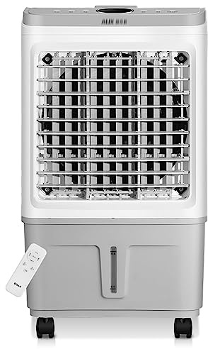 Condizionatore Portatile, Raffreddatore Ventilatore Mobile Climatizzatore D'Aria 3 in 1, Climatizzatore Portatile Senza Tubo Esterno a 3 Velocità del Vento, per Camera da Letto, Ufficio (Size : 58000