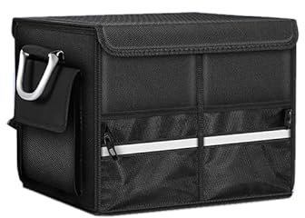 FSTTGG Auto Kofferraumtaschen für Mercedes-Benz C-Class W206 2022-2024, Autotasche Hohe Kapazität Kofferraum-Organizer Innenausstattung,1 35 * 35 * 30