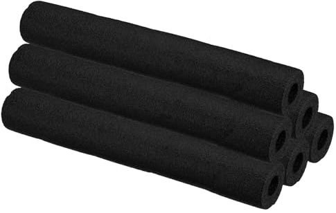 1.0 m Heizungsrohr Rohrisolierung Isolation Flexibel Isolierschlauch für Wasserrohr Rohrdämmung Rohrschale für Warmwasser Rohre Fitness-Griff und Klempner DIY(40mm x 7mm x 1.0m)