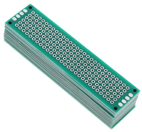 Cabilock 10piezas Placas De Circuito Impreso Soldables para Proyectos Electrónicos PCB De Doble Cara Placa De Circuito para Experimentos De Bricolaje