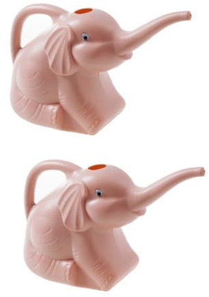 MOTHNUR 2piezas Regadera De Jardinería Adorable Forma De Elefante Rociador para Plantas De Interior y Exterior Herramienta Práctica para Cuidado De Macetas