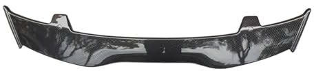 HUHNGNBZPM Auto Heckspoiler Für Vw Für Golf 5 MK5 Für GTI R20 2003-2008 Spoiler ABS Kunststoff Carbon Look Fließheck Dach hinten Flügel Körper Kit Zubehör Spoiler Flügel(Carbon Fiber Pattern)