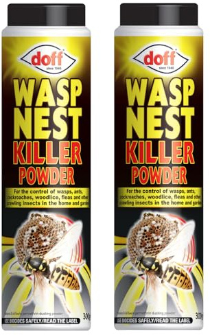 Wasp Nest Killer Powder & Nest Decoy – Fast-Acting Insecticide for Hornet and Wasp Control – Pack of 2 × 300g