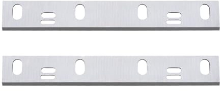 Lot de 2 lames de rabot 158 ​​x 22 x 1,8 mm for couteaux de dégauchisseuse Craftsman 217680/217880/2178 6 pouces, pièces for outils de menuiserie
