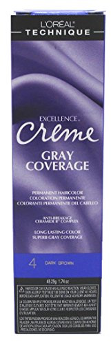 L'Oréal Technique Excellence Crème Permanent Hair Color – Dark Brown