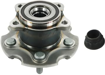SKF Radlagersatz mit integriertem ABS-Sensor VKBA 7466 Position Hinterachse Außendurchmesser 76 mm Höhe 103 mm Länge 151 mm Breite 154 mm | Kompatibel mit: LEXUS NX, TOYOTA RAV 4 III, RAV 4 IV