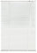 Alu Jalousie weiß - Breite 40 bis 240 cm - Höhe 130/160 / 220 cm - Tür Fenster Rollo Jalousette Aluminium Fensterjalousie Lamellen Metall (60 x 130 cm)