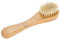 Spazzola per il viso, Spazzola la pulizia viso, manico in legno,spazzola per la pulizia del viso in legno, peeling delicato per il viso e la pelle sensibile per il massaggio a secco, peeling e pulizia