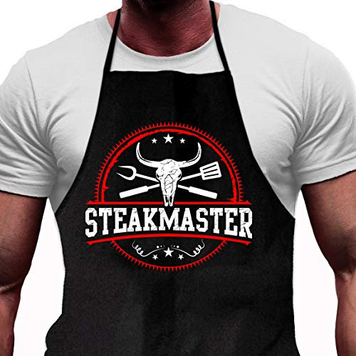 Shirtoo Grillschürze Steakmaster