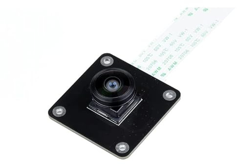 Coolwell IMX378-190 Fisheye Lens Camera for Raspberry Pi Series Board, 190° Wide Angle Fisheye Lens, 12.3MP, Wider Field of View