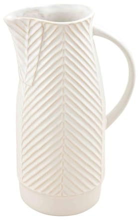 Mud Pie Textured Pitcher, 55 oz