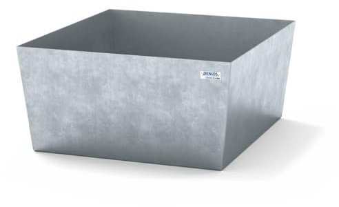Auffangwanne classic-line aus Stahl für 1 Fass, verzinkt, o. Gitterrost, 885x815x378