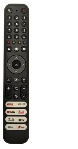 Remplacemen Telecommande pour TCL Smart TV LED LCD QLED TV 55QM8B50C643 55C745 65C643 - Aucune Configuration nécessaire
