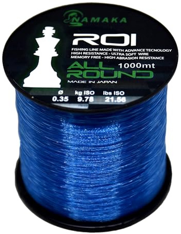 Namaka® ROI Fluorocarbon Coating Angelschnur All Round MT 1000 Durchmesser 0,20 bis 0,80