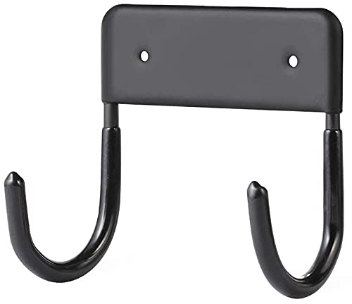 FYOBOT Colgador para Tabla de Planchar, Soporte Montado en la Pared para Tabla de Planchar, Negro Mate, 12x11cm, Metal