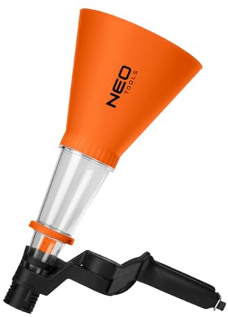 NEO TOOLS Einfülltrichter, Kunststoff Trichter, Universal Auto Benzin Kraftstoff Trichter Auto Trichter Trichter Universal für Haushalt und Werkstatt Öltrichter