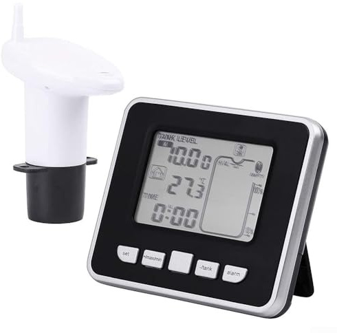 Füllstandsanzeige mit Alarmen für hohen / niedrigen Wasserstand