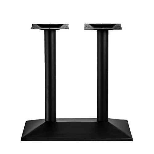Soporte de mesa de acero, soporte doble de 72 cm con patas antideslizantes, base de metal para encimeras, encimeras y más