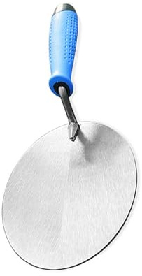 Paletas de acero inoxidable con mango ergonómico para enlucido de pared, nivelación de suelos, constructor profesional, fácil limpieza, paleta soldada precisa