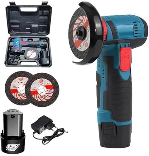 Mini Flex Mini Smerigliatrice Taglierina Elettrica A Doppia Batteria Litio 12v 1.5ah 76mm 19500rpm