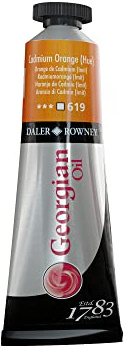 Daler Rowney Farben Georgian Ölfarben 38ml, Cadmium Orange [Spielzeug]