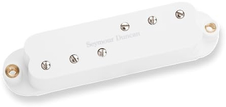 Seymour Duncan SDBR-1N-W Humbucker Single Format Duckbuckers Strat-Mikrofon für E-Gitarre Weiß
